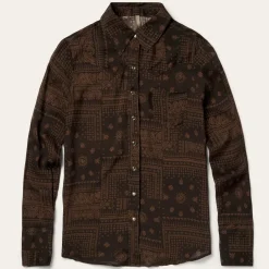 Patchwork Bandana Print Blouse