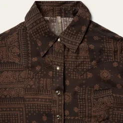 Patchwork Bandana Print Blouse