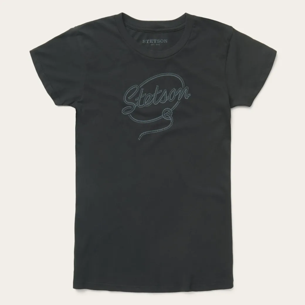 Rope Print Graphic Tee