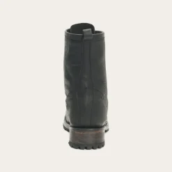 Sam Lace Up Leather Lug Boots