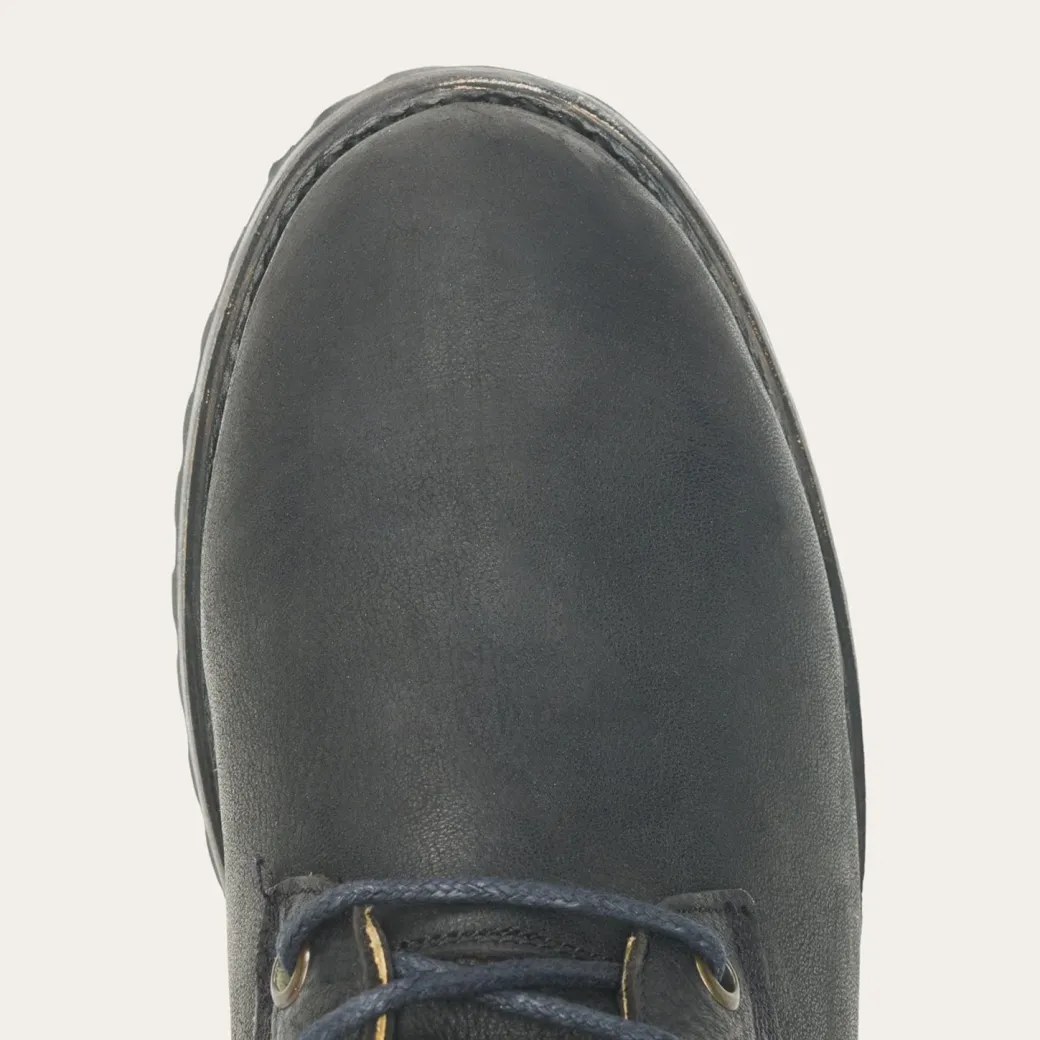 Sam Lace Up Leather Lug Boots