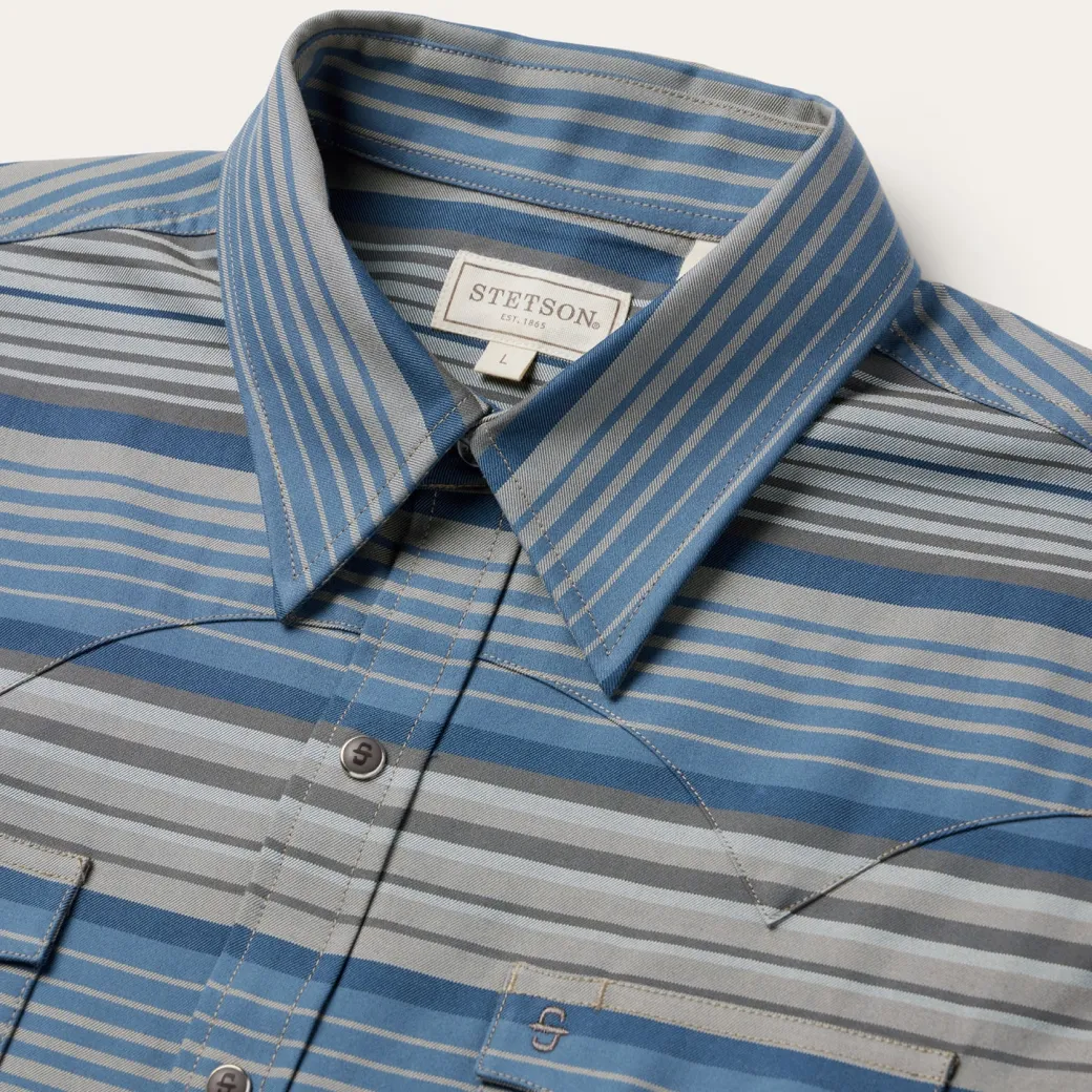 Serape Stripe Western Shirt