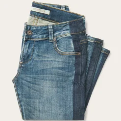 Skinny Fit Stripe Leg Jean
