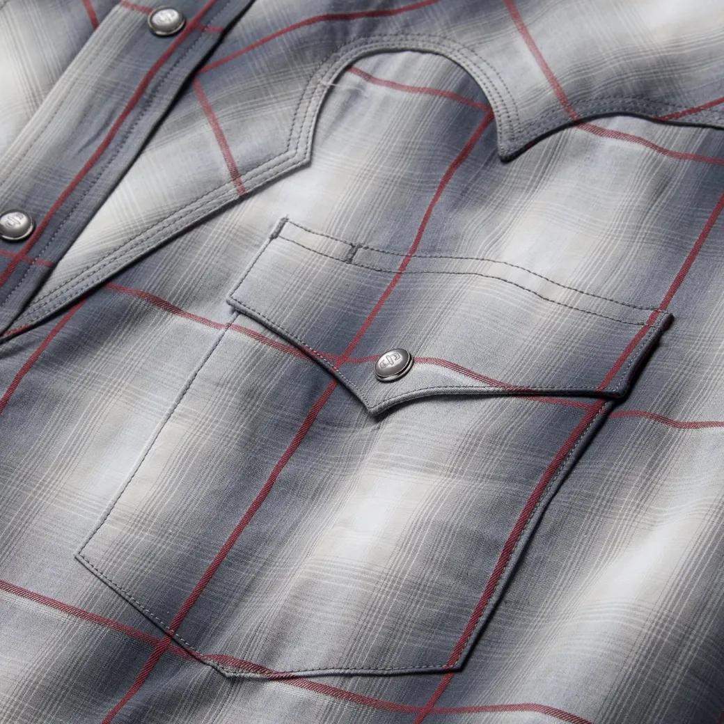 Smoke Ombre Western Shirt