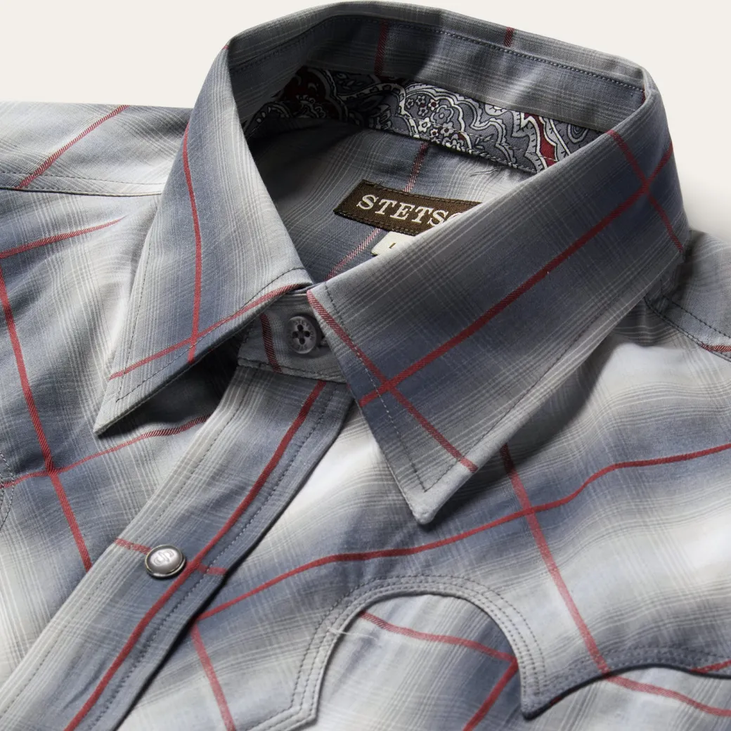Smoke Ombre Western Shirt