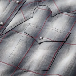 Smoke Ombre Western Shirt