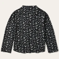 Southwestern Ditzy Print Blouse