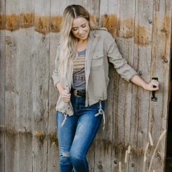 Stetson Army Green Jacket
