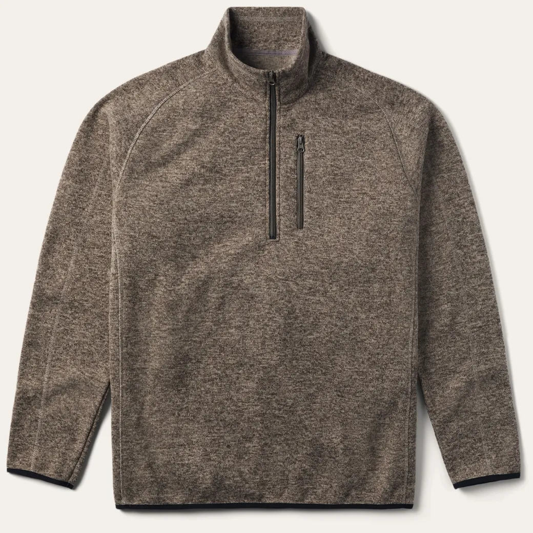 Tan Bonded Knit Sweater