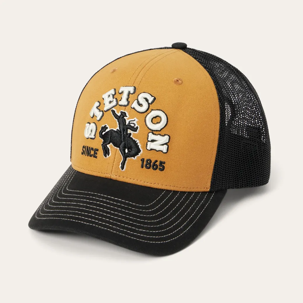 Tan Cowboy Trucker Cap