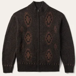 Vertical Aztec Cardigan