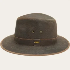 Weathered Leather Safari Hat