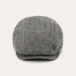 Wool Herringbone Driver Cap