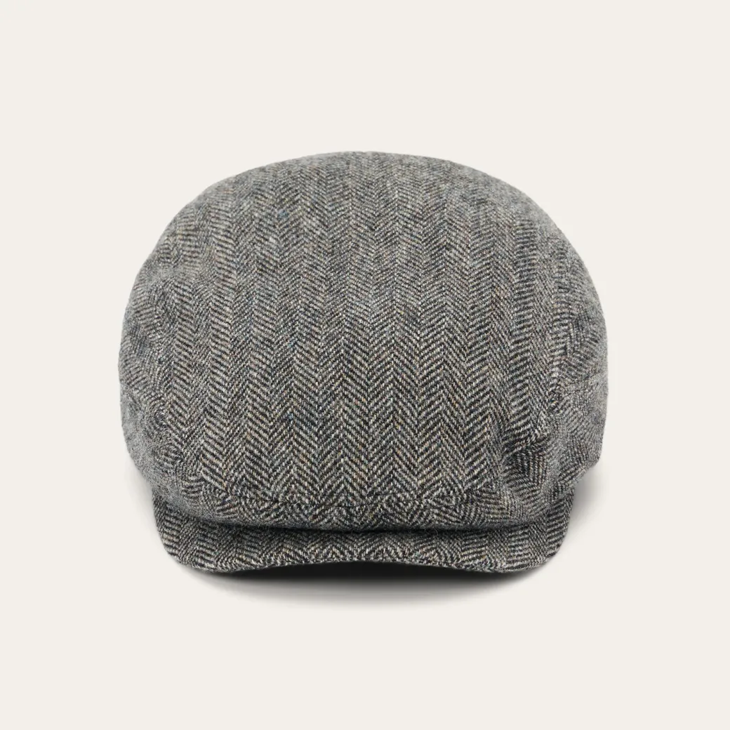 Wool Herringbone Driver Cap