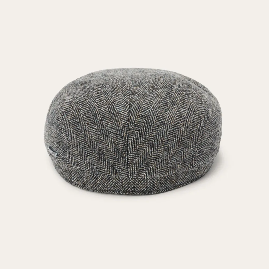 Wool Herringbone Driver Cap