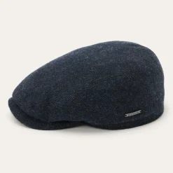 Wool Herringbone Driver Cap