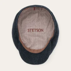 Wool Herringbone Driver Cap